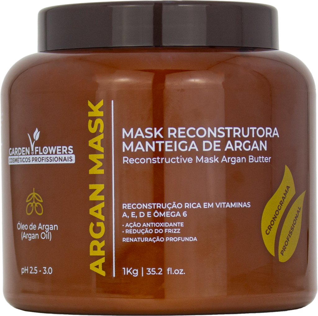 Mask Reconstrutora Manteiga de Argan - 1kg